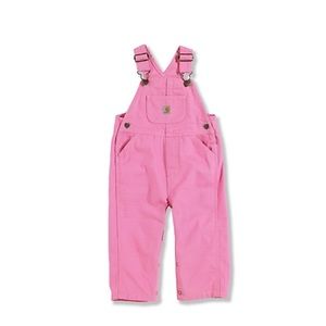 Carhart Pink Overalls sz 6 Months